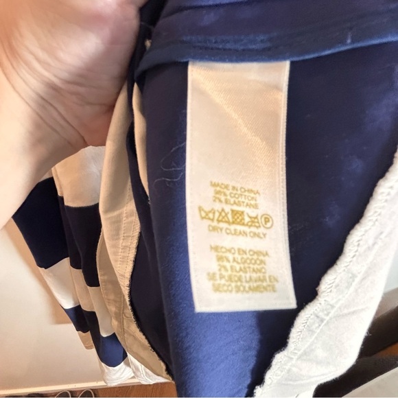 KATE SPADE Sz M (2A) Flare Jersey Knit Flirty Nautical Over the Knee Dress - Picture 7 of 11